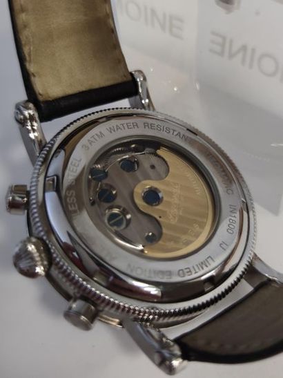 INGERSOLL
Wrist watch, round stainless steel...