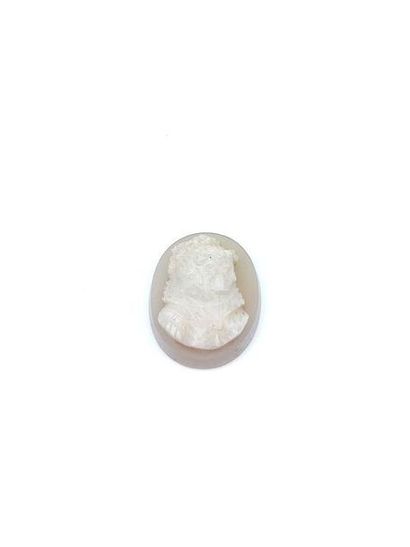 CAMEE on chalcedony representing a feminine...
