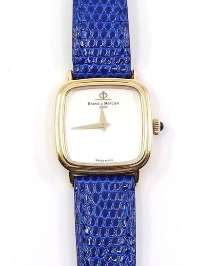 BAUME et MERCIER
Braclet watch, square case...