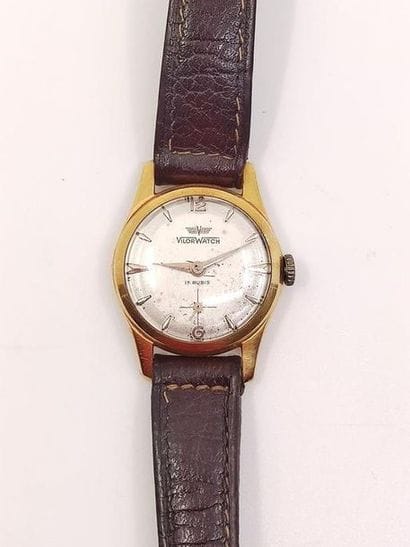 VILOR WATCH
Wristwatch, round case in 750°...
