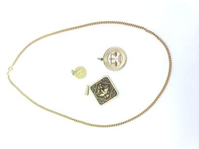 WATCH Ladies' bracelet, oval case in 750°...