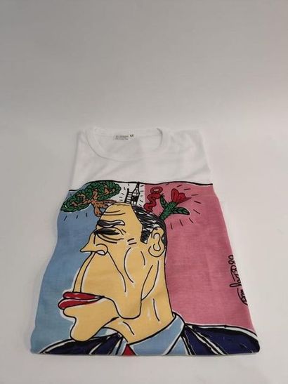 Robert COMBAS (born in 1957) 
T-shirt size...