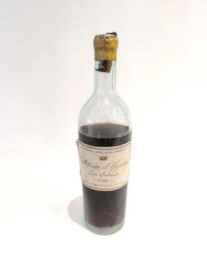 CHÂTEAU YQUEM 1939
1er cru Supérieur Sauternes
Niveau...