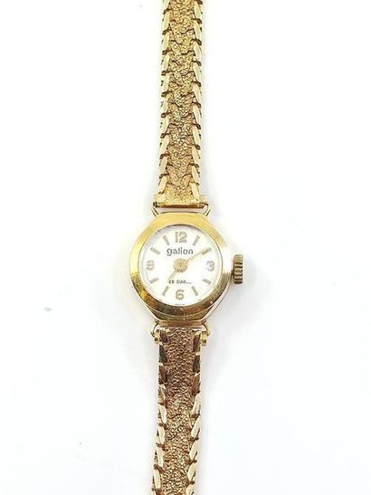 Ladies' WATCH in 750° yellow gold, brand...
