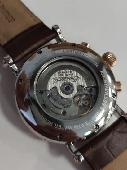 INGERSOLL
Wrist watch, round bicolour metal...