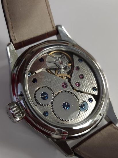 GLYCINE
Wristwatch, 45 mm round case, white...