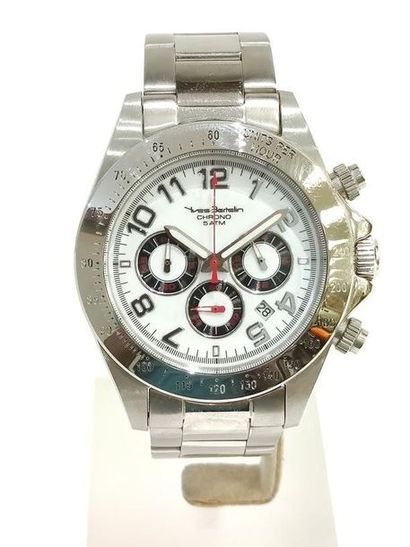 YVES BERTELIN CHRONO
Stainless steel wristwatch,...