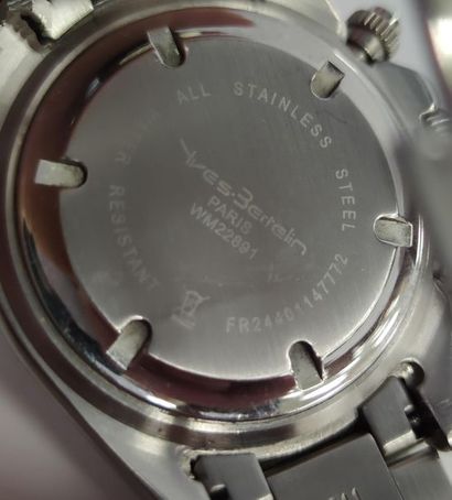 YVES BERTELIN PARIS
Steel bracelet watch,...