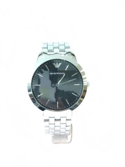 EMPORIO ARMANI
Wristwatch, round stainless...