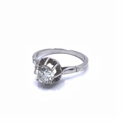 BIJOU NEUF

Solitaire en or gris 750° et...