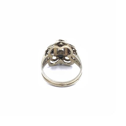 TRAVAIL Français circa 1950

BAGUE dôme en...