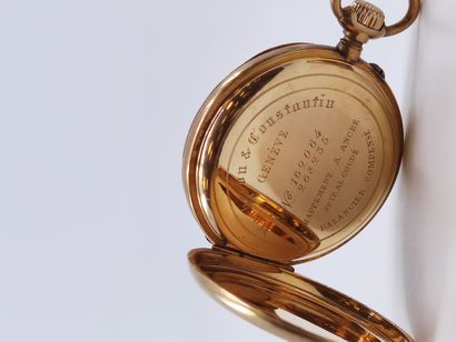 VACHERON CONSTANTIN

MONTRE de gousset en...