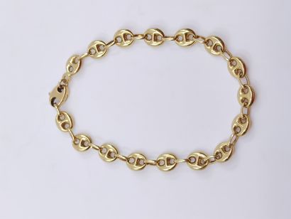BRACELET en or jaune 750° maille fantaisie

Poids...