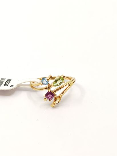 BIJOU NEUF

Bague en or jaune 750° ornée...