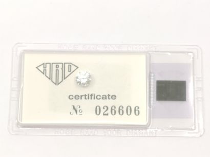 DIAMANT 1,02 CT COULEUR F VVS1 

Certificat...