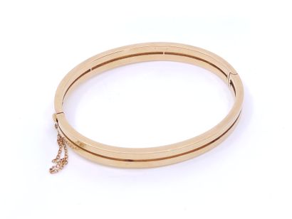 BRACELET JONC en or jaune 750° 

Poids :...