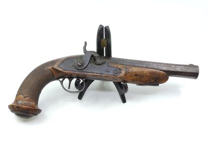 PISTOL of shooting with percussion, rifled...
