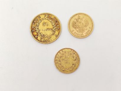 
PIECE de 40 francs or Napoléon 1811 frappe...