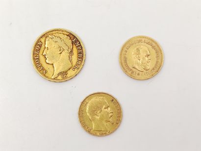 
PIECE de 40 francs or Napoléon 1811 frappe...