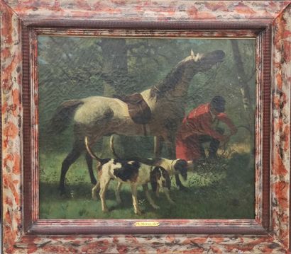 Nicolas MOREAU 

Oil on canvas representing...