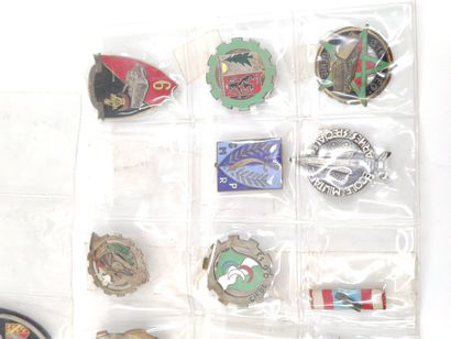 SET of twenty medals of different regiments...
