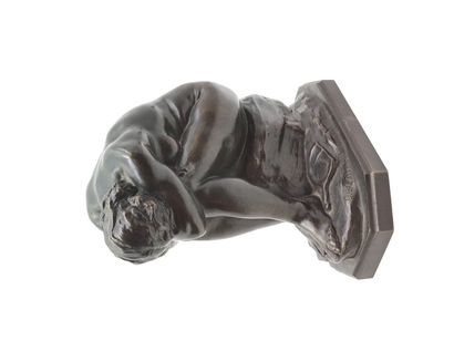 DALOU Jules 

Sculpture with brown patina...