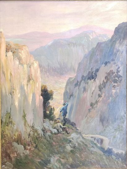MARCEL LAINE LANGFORD

Huile sur toile représentant...