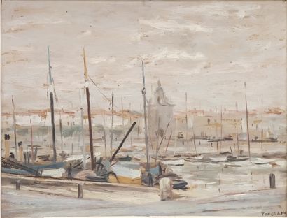 TOUBLANC Léon (1900-1990)

Oil on isorel...