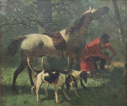 Nicolas MOREAU 

Oil on canvas representing...