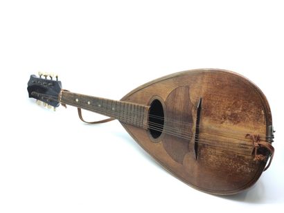 MANDOLINE NAPOLITAINE en épicéa, palissandre,...