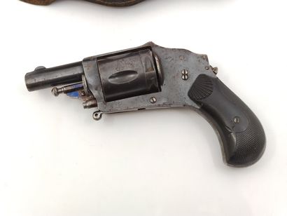 Velodog hammerless revolver

Blued steel...