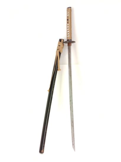 Japanese SABRE called katana, metal tsuba,...