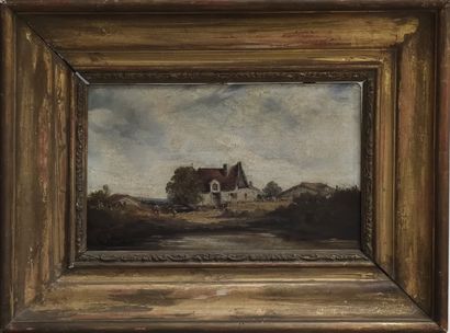 ECOLE DU NORD 

Hameau animé

Huile sur panneau...