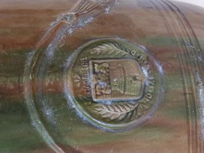 ANDUZE - Paire de vases de jardin de forme...