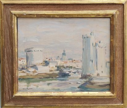 TOUBLANC Léon (1900-1990)

Oil on isorel...
