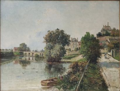 
Gustave MASCART (1834-1914)




Bord de...