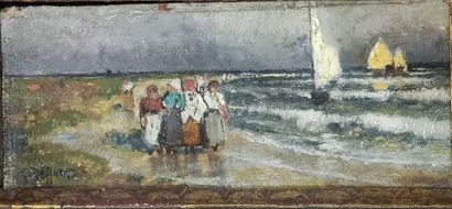 Karl HEFFMER (1849-1925)

Lively Scene at...