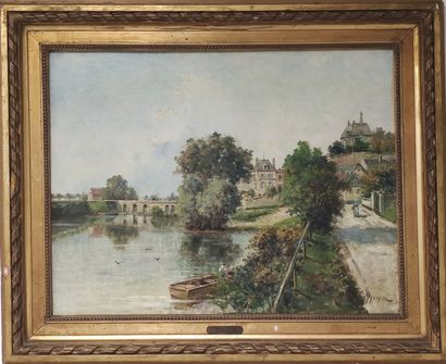
Gustave MASCART (1834-1914)




Bord de...