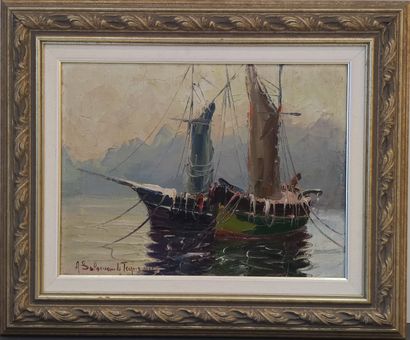 SALOMON LE TROPEZIEN

Huile sur toile encadré

