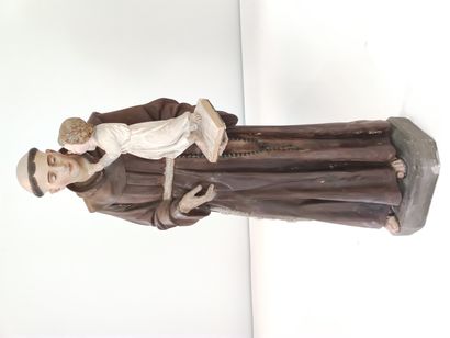 SAINT ANTOINE DE PADOUE

Statue en platre...