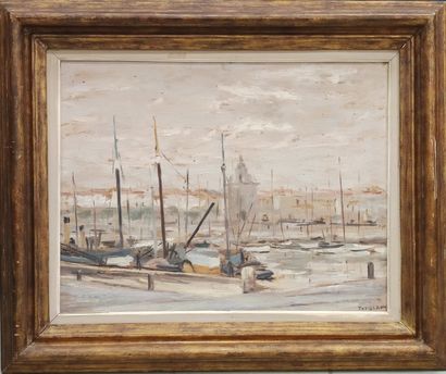 TOUBLANC Léon (1900-1990)

Oil on isorel...