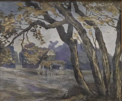 Eugène HANRIOT (1880 - ?)

Small trianon...