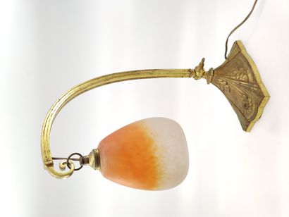 CHARLES RANC and Schneider

Lamp in gilded...