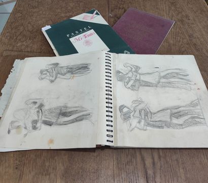 G FAGARD (1938)

Trois carnets de croquis...