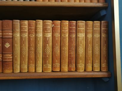 Ensemble de livres reliés cuir

Alferd de...