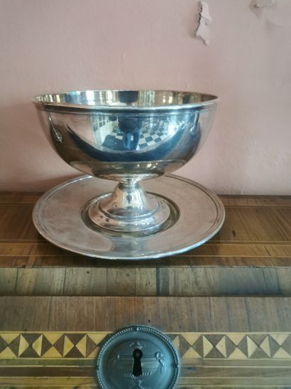 CHRISTOFLE

Chauffe plat rond quatripode...