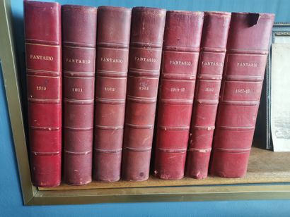 FANTASIO Magazine reliés (sept volumes) de...