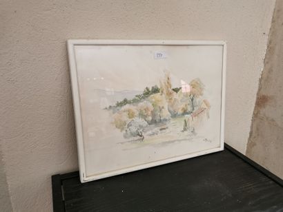 BROUSSE

Aquarelle sur papier encadrée

Representant...