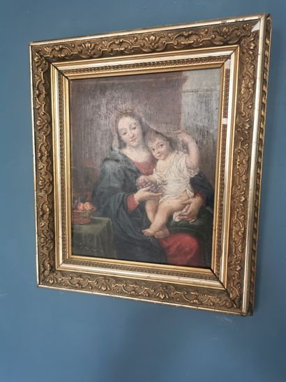 
Travail étranger du XIXème siècle




Vierge...