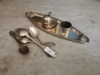 
LOT d'argent comprenant




Trois petites...